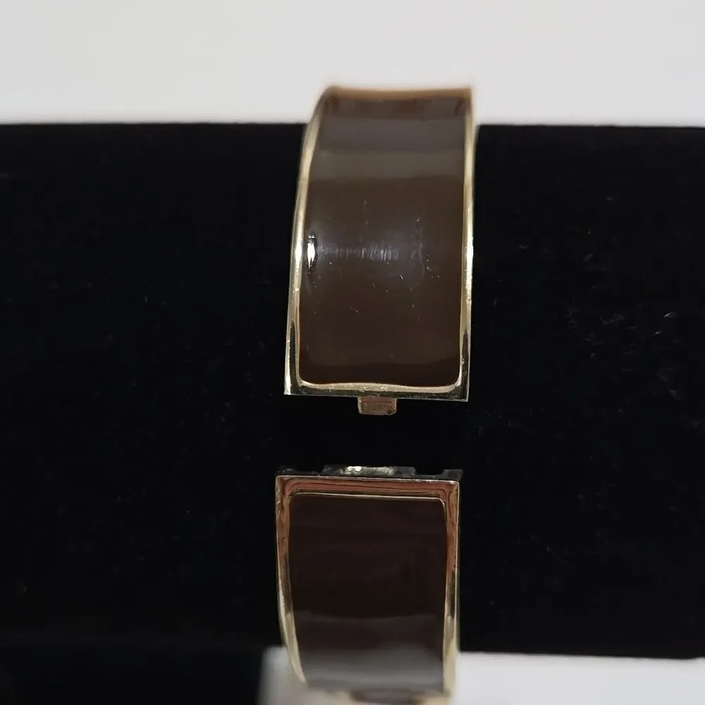 Gold And Brown Bracelet
